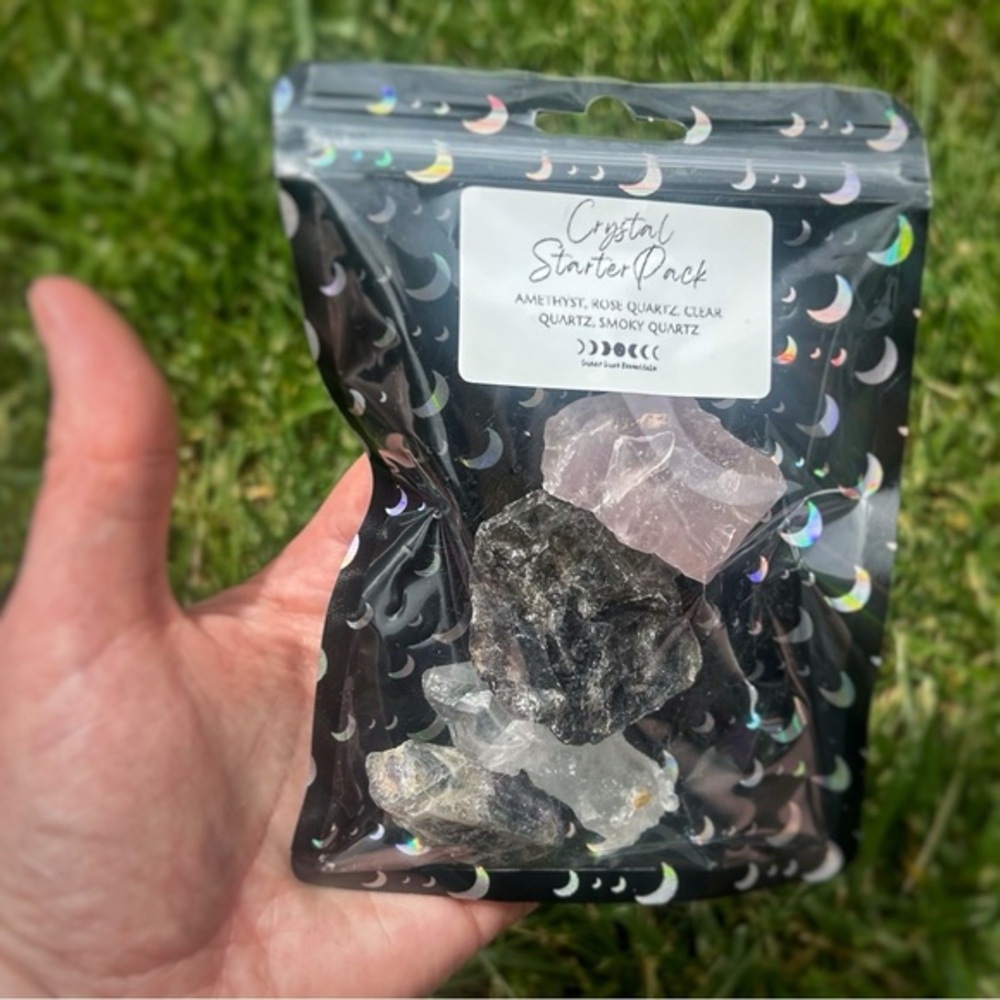 Crystal Starter Pack with Amethyst and Quartz